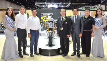 “ไทรอัมพ์ มอเตอร์ไซเคิลส์” นำทัพบิ๊กไบค์บุก บิ๊ก มอเตอร์ เซลส์ 2017