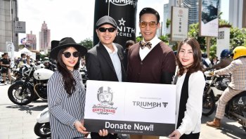 “ไทรอัมพ์ มอเตอร์ไซเคิลส์” จัดคาราวานบิ๊กไบค์พร้อมกันทั่วโลก