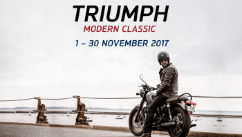 “ไทรอัมพ์ มอเตอร์ไซเคิลส์” เปิดโปรรับหน้าหนาว