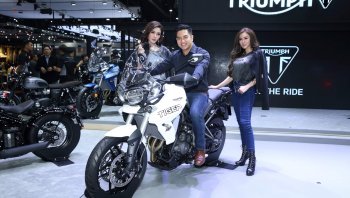 “ไทรอัมพ์ มอเตอร์ไซเคิลส์” เปิดตัวทัวร์ริ่งรุ่นใหม่ ในงานมอเตอร์เอ็กซ์โป 2017