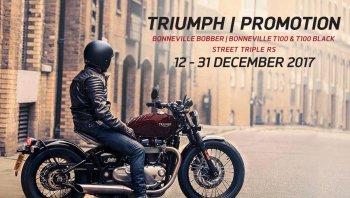 “ไทรอัมพ์ มอเตอร์ไซเคิลส์” ส่งโปรฯ สิ้นปี