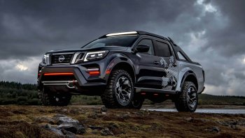 เปิดตัว Nissan Navara Dark Sky Concept รถกระบะต้นแบบในแบบยานอวกาศ