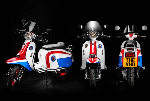 Scomadi TT125i และ TT200i The Who Limited Edition สกู๊ตเตอร์เรโทรไสตล์ 'คัล'