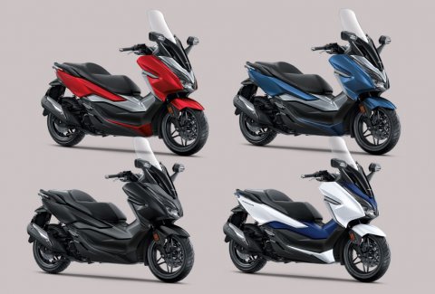 Honda Forza 300 เพิ่มสีใหม่ ใน 4ไสตล์