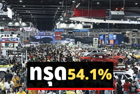 ยอดขายรถยนต์ พฤษภาคม 2563 ทรุดอีก 54.1%
