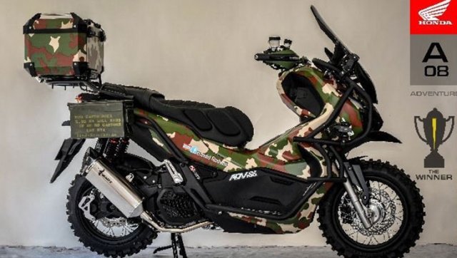 A P Honda ประกาศผลประกวดรถแต ง Honda Adv150 ภายในงาน Motor Expo 19