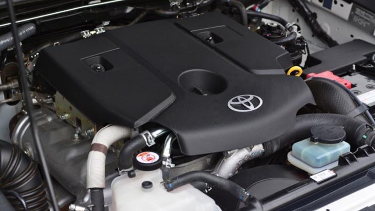 Toyota Hilux Revo Rocco เติมเต็มทุกความเร็วด้วยขุมพลังเครื่องยนต์ดีเซลรหัส 1GD-FTV ขนาด 2.8 ลิตร VN-Turbo ให้กำลังสูงสุด 177 แรงม้า ที่ 3,400 รอบ/นาที แรงบิดสูงสุด 420 นิวตัน-เมตร ที่ 1,400-2,600 รอบ/นาที 