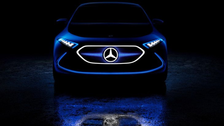  Mercedes-Benz Concept EQA ใหม่ ต้นแบบรถยนต์ไฟฟ้ารุ่นเล็กเผยโฉมที่งาน Motor Expo 2018