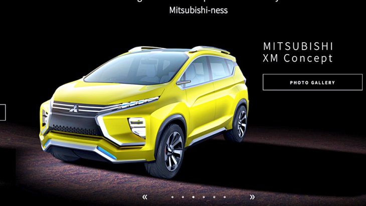 Mitsubishi xm concept 