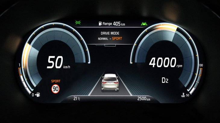 Kia Xceed 2020 ได้รับการติดตั้งหน้าจอแสดงผลการขับขี่ขนาด 12.3 นิ้ว แล้วยังมอบความบันเทิงผ่านหน้าจอระบบสัมผัสขนาด 8 นิ้ว หรือ 10.25 นิ้ว