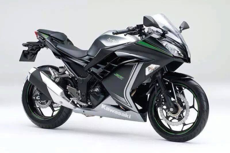 Ninja 300 ดำ-เทา