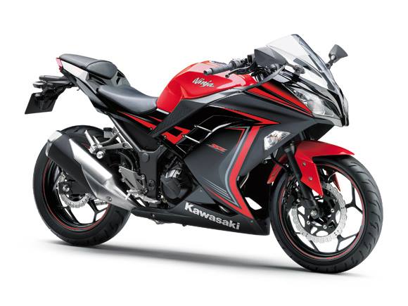 Ninja 300 คาดแดงสวยๆ Special Edition