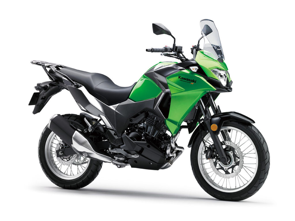 Kawasaki Versys-X 300 สีเขียว Kawasaki Versys-X 300 สีเขียว