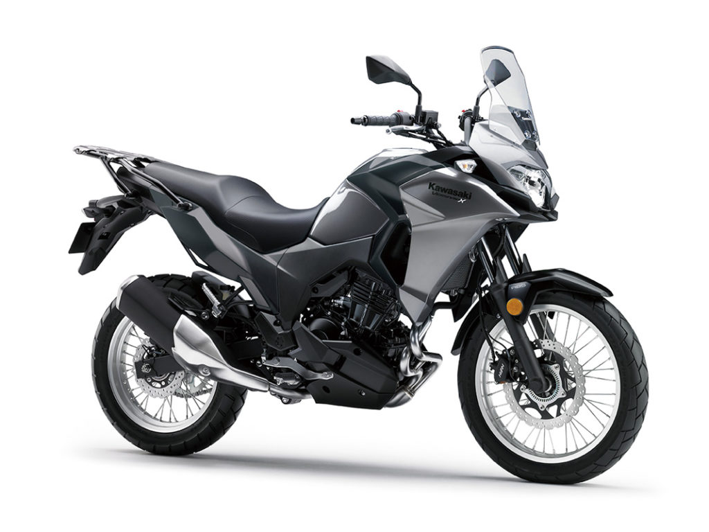 Kawasaki Versys-X 300 สีเทา Kawasaki Versys-X 300 ดำเทา