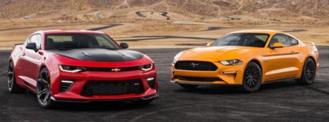 เปร ยบเท ยบ Ford Mustang 2018 Vs Chevrolet Camaro 2018 สองสปอร ตค เป พ นธ ด จากฝ งอเมร กา